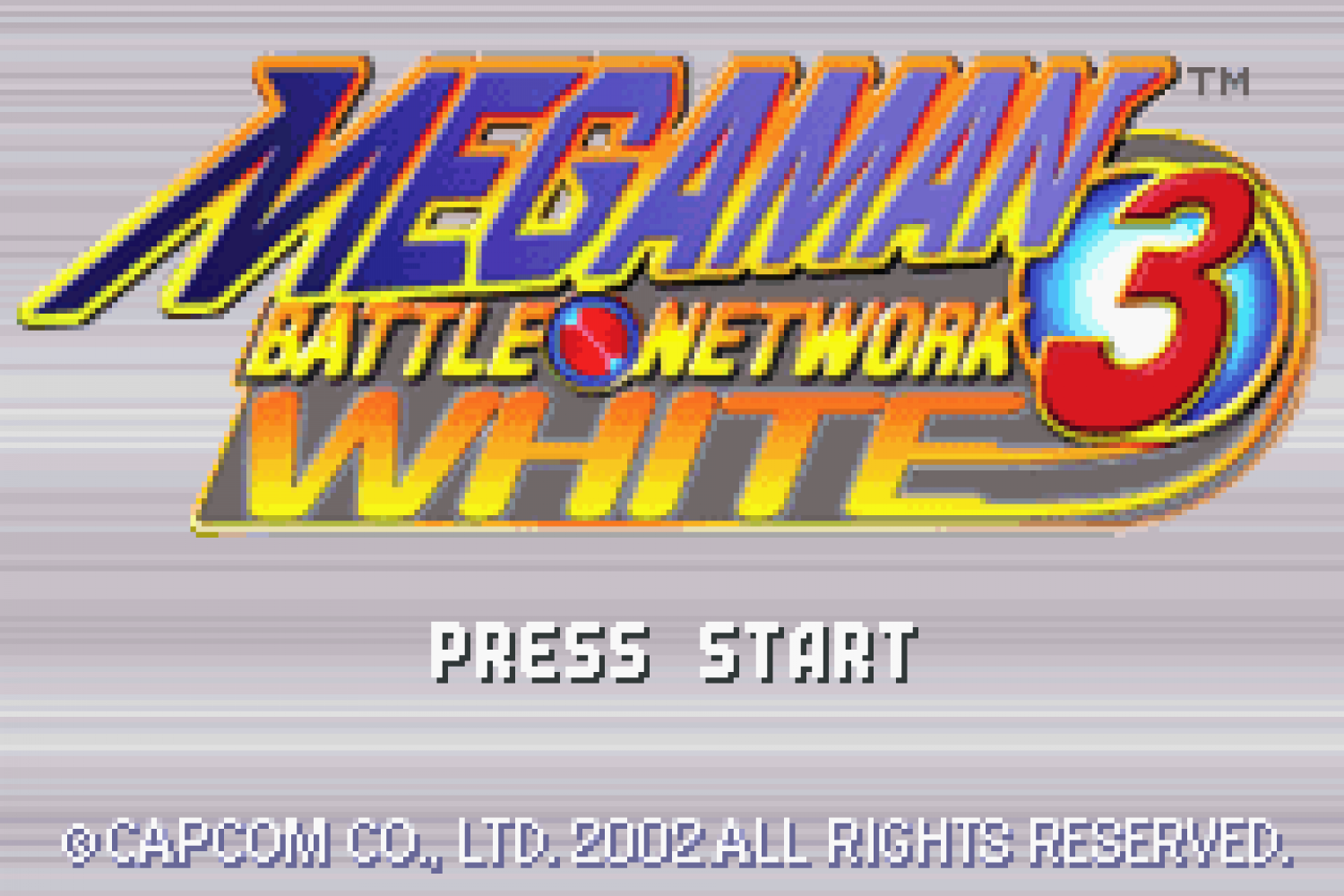 Mega Man Battle Network 3 - White
